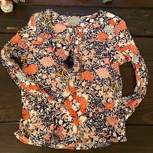 Anthropologie floral top